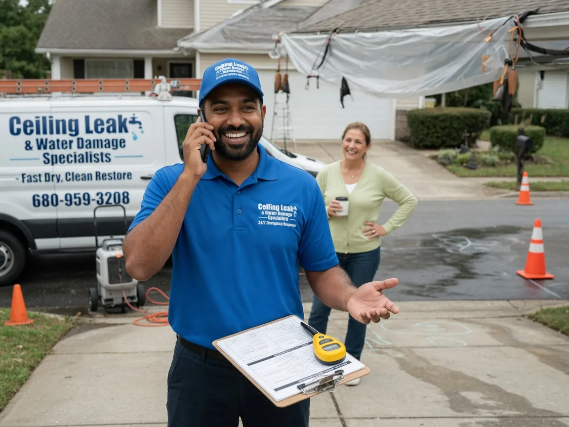 Ceiling Leak Cleanup Volga, WV FAQs